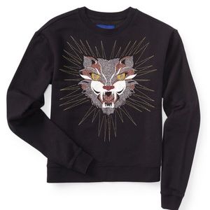 NWT Aeropostale Fabulous Feline Crew Sweatshirt